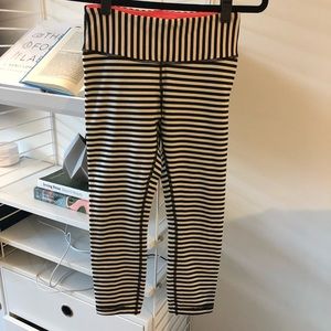 Striped Lululemon leggings 4